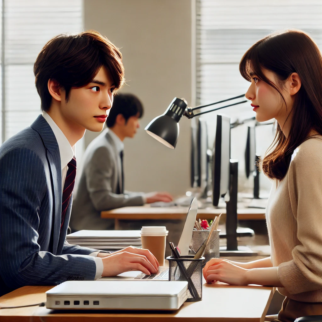 職場でバレバレな好意のサイン