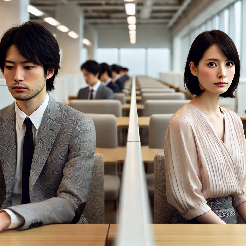 異性と職場で話さないのは脈なし？