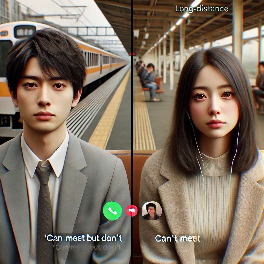 中距離恋愛 冷めると遠距離 会わないと冷める比較